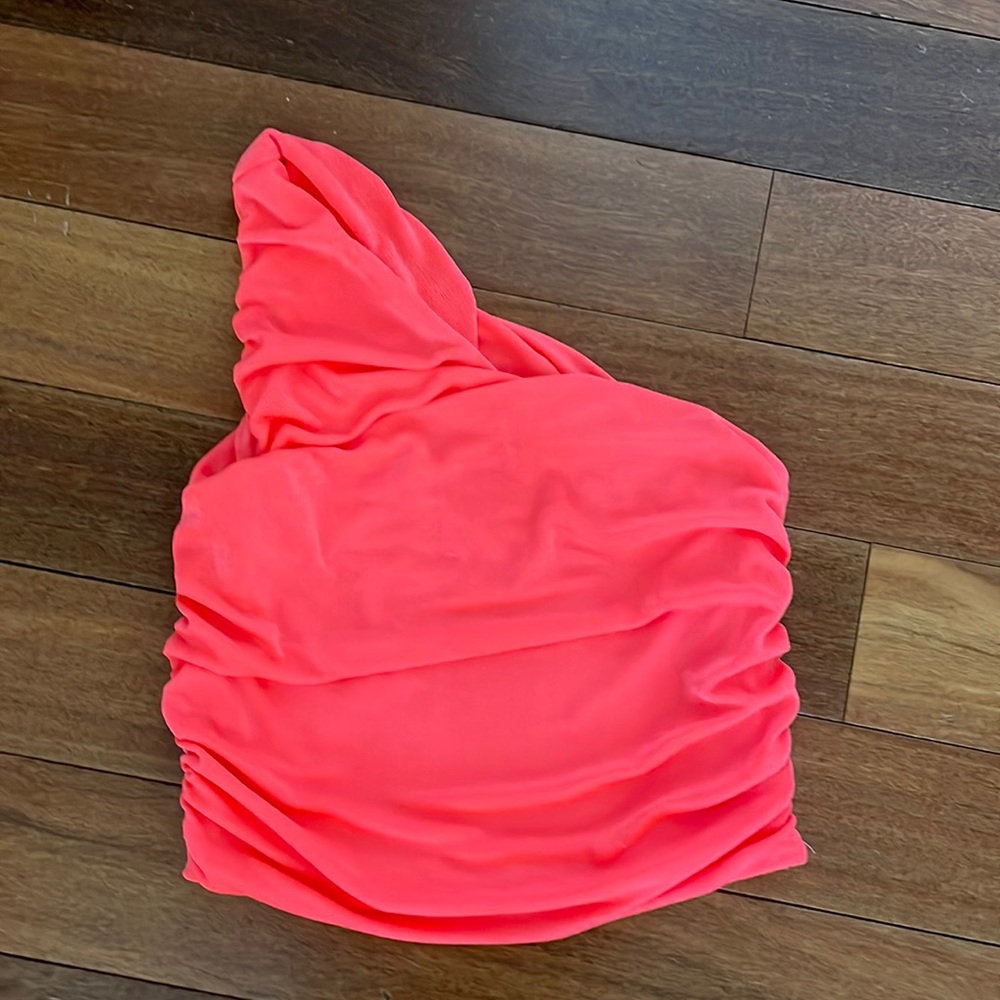 Pink crop top size L